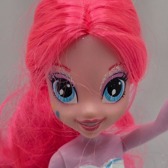 2012 My Little Pony Equestria Girls Pinkie Pie Doll With Skirt Boots & Brush By - Picture 6 of 9